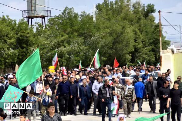 راهپیمایی روز قدس در جویم