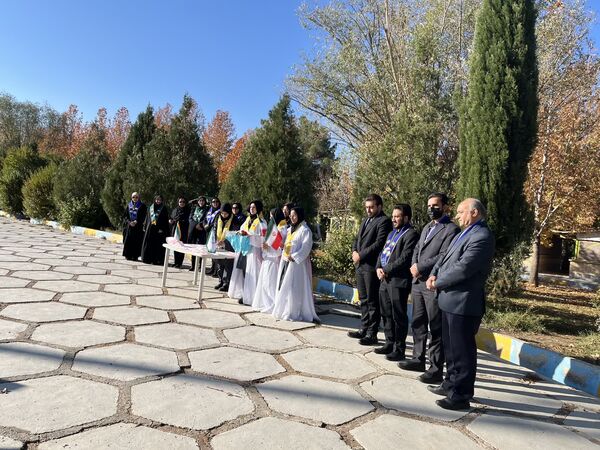 اردو تمشک در اردوگاه شهید دستغیب شیراز