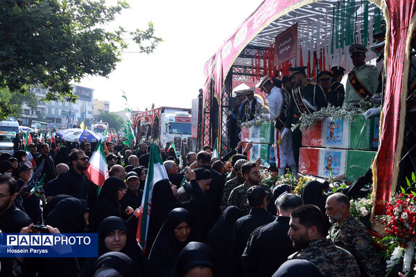 تشییع شهدای اقتدار در تهران - 1