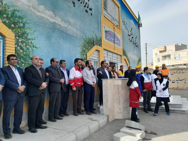 مانور زلزله، نغمه‌ای برای تاب آوری در دل زمین لرزه 