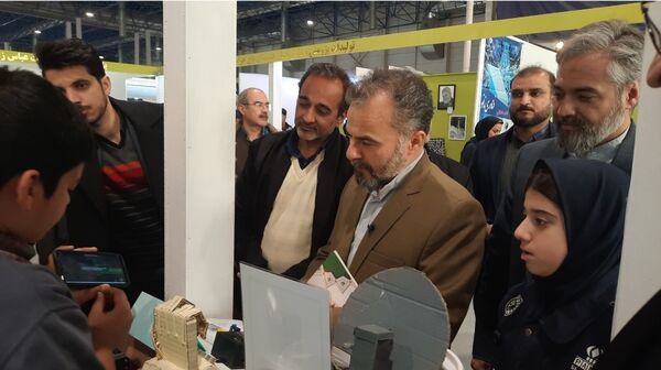 اختتامیه نمایشگاه پژوهش و فناوری در نمایشگاه بین‌المللی مشهد 