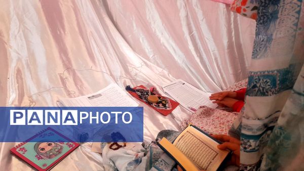 نخستین روز اعتکاف دانش‌آموزی ناحیه ۳ کرج در مسجد حضرت خدیجه(س)