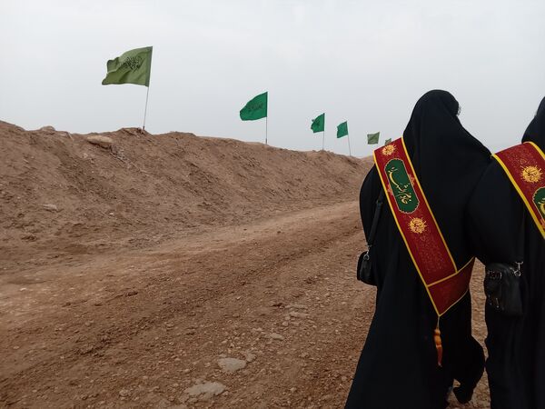 بازدید دانش آموزان خادم الشهدا از شلمچه