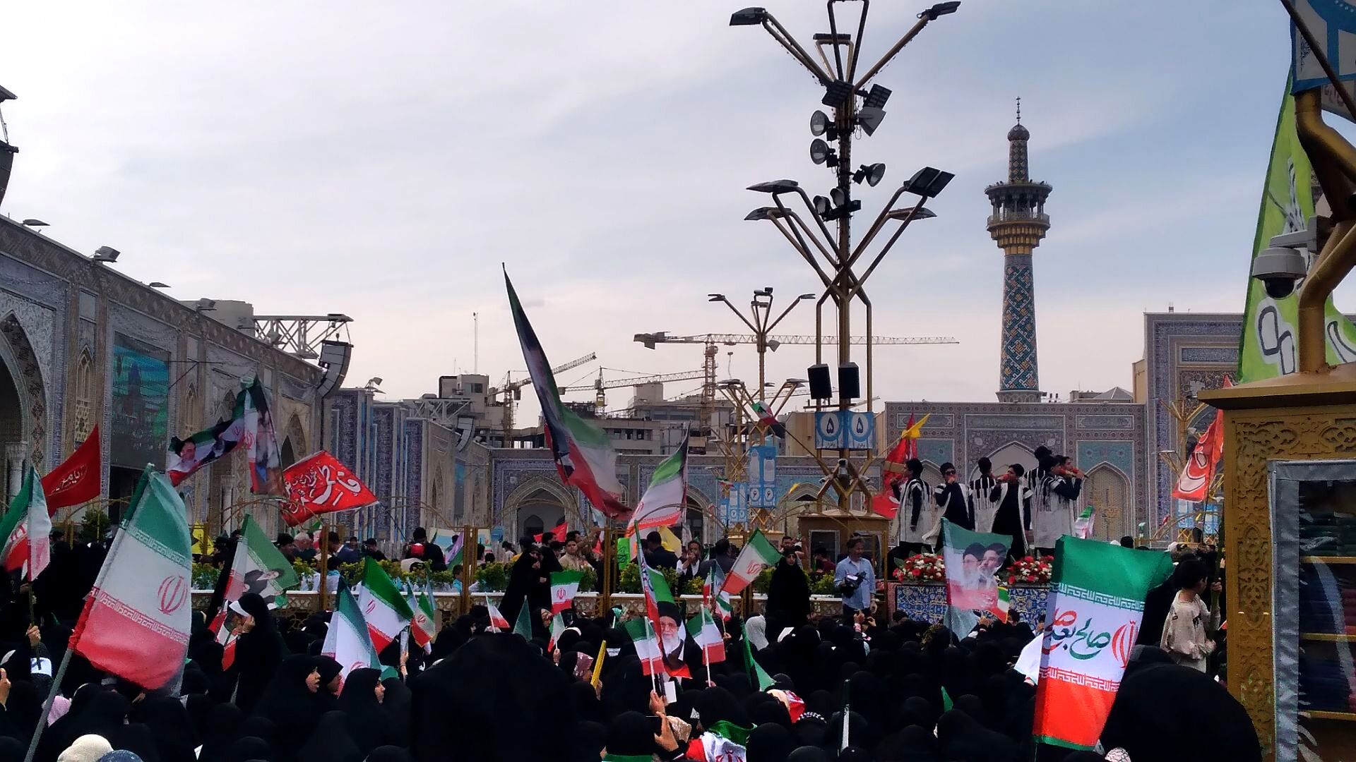 اجتماع دختران مشهدی ا