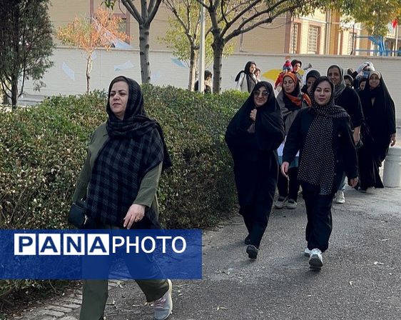 پویش بانوی سالم، مادر سالم، نسل سالم در دبستان سرافراز ناحیه۷ مشهد