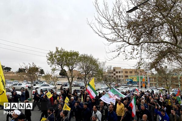  راهپیمایی باشکوه روز قدس در شهرستان پیشوا