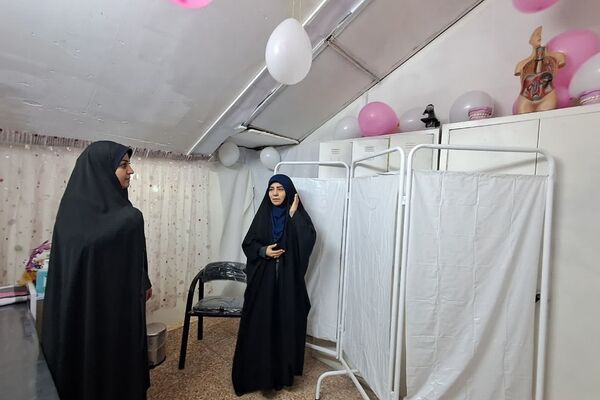 افتتاح دو باب اتاق بهداشت در مدارس منطقه کهریزک همزمان با ایام دهه فجر
