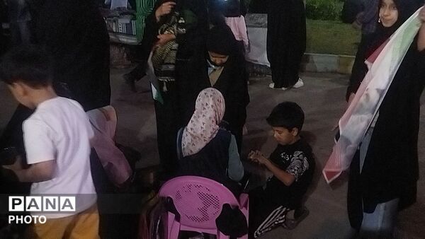 غرفه کودک در پنجاه و هفتمین شب از اجتماعات 