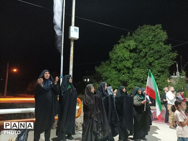قرائت قرآن کریم در حسینیه شهدای شهر بار