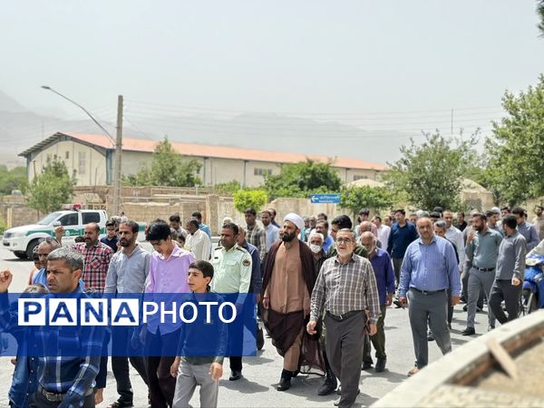 راهپیمایی خشم و نصر در سراسر استان کرمان