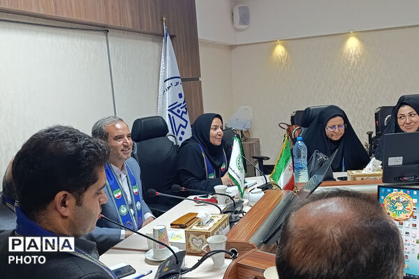 گردهمایی رؤسای شهرستان‌ها در  سازمان دانش‌آموزی خراسان شمالی