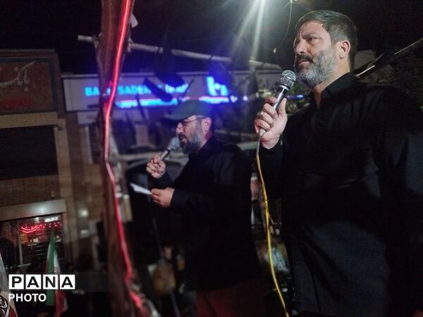 شبی دیگر در سایه سرای مسجد جامع شهرستان نیشابور با حضور نماینده مردم نیشابور 