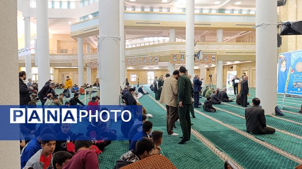 گردهمایی دانش‌آموزان بسیجی در طرح میقات صالحین