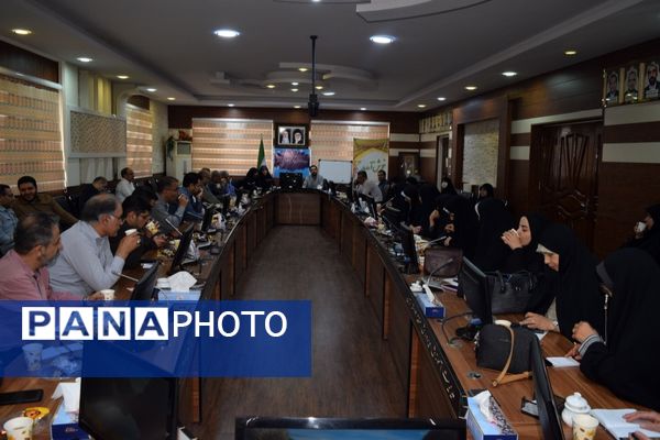 جلسه هماهنگی برگزاری امتحانات نهایی متوسطه اول 