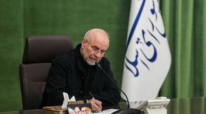 قالیباف: باید برخاست و ندای خونخواهی ملت را به جهان رساند/ ملت ایران از خون امام شهید نخواهد گذشت