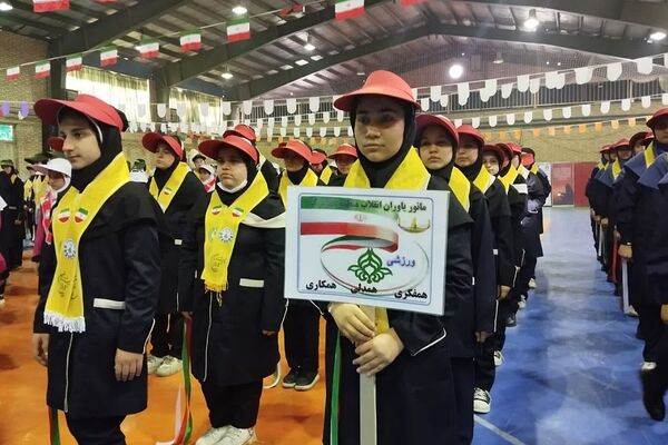برگزاری مانور یاوران انقلاب منطقه کهریزک 