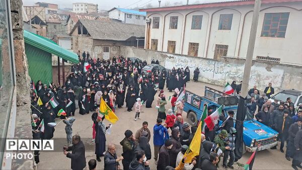راهپیمایی روز جهانی قدس در چهاردانگه 