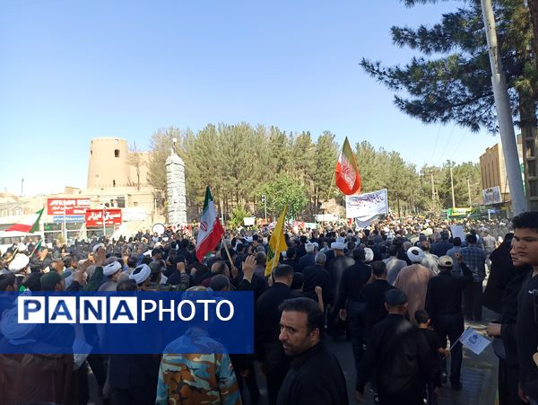 مراسم تشییع شهدای اقتدار در بیرجند