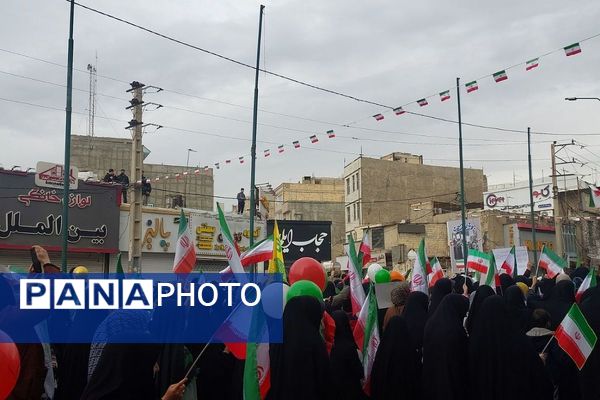 جشن چهل وهفتمین سالگرد پیروزی انقلاب اسلامی در شهرستان قدس