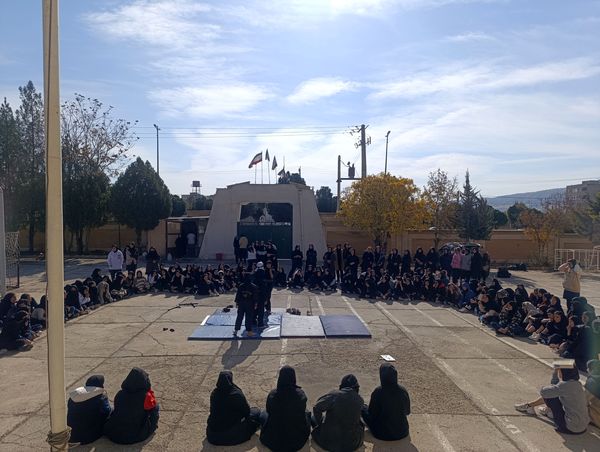 المپیاد ورزشی در هنرستان فاطمیه