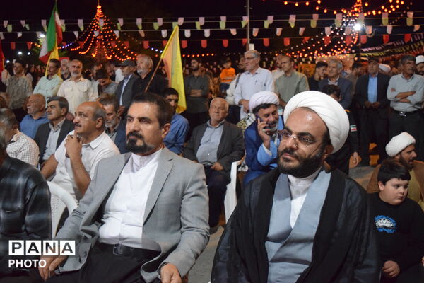 مهمانی بزرگ خیابانی عید سعید غدیر خم در فارسانِ 