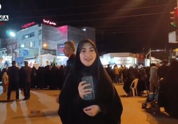 بیست و هشتمین شب از تجمعات شهرستان کردکوی