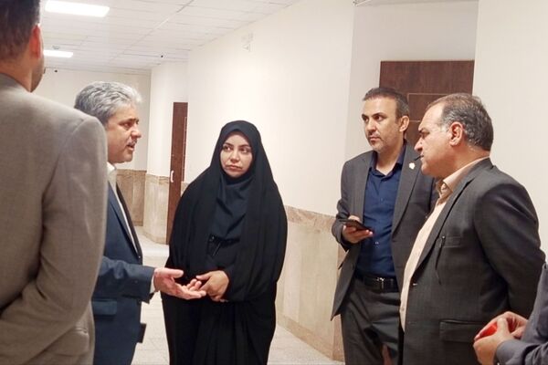 بازدید رییس سازمان آموزش و پرورش استثنایی خراسان رضوی از پروژه مدرسه «روزبه حمیدی»