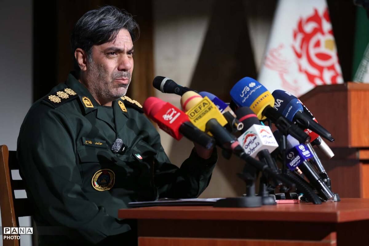 نشست خبری تشریح برنامه های سپاه و بسیج قم در هفته دفاع مقدس