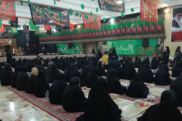 مراسم عزاداری اباعبد الله الحسین (ع) در شهرستان خرامه