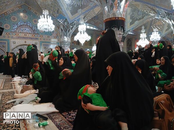 در حریم کوچکترین سرباز کربلا