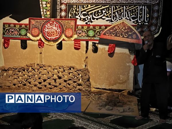 عزاداری و تغزیه خوانی خرابه شام و اجرای سرود بی بی رقیه