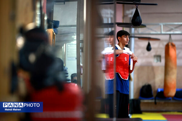 تمرین تیم ملی تکواندو مردان