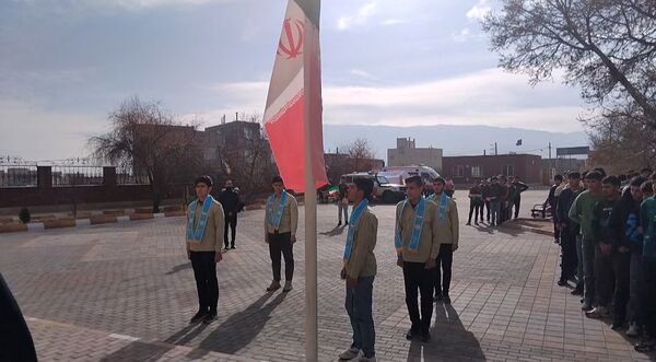 بیست و هفتمین مانور سراسری زلزله و ایمنی در هنرستان حاج حسن شهبازی اهر