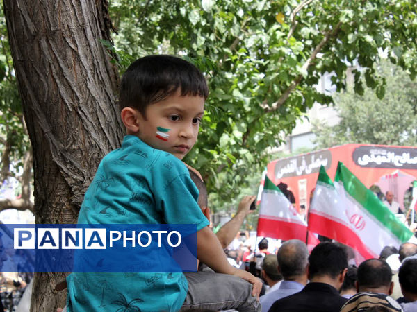 راهپیمای جمعه خشم و نصر در قم