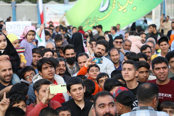 اجتماع عظیم مردمی در حمایت از ایران قوی و سپاه مقتدر 