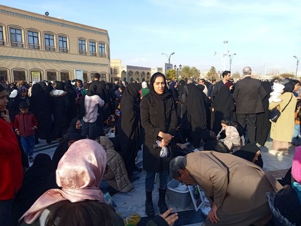آیین سنتی چراغ برات در کاشمر