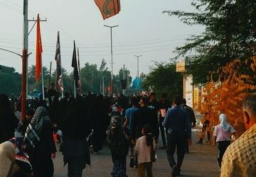 قدم‌هایی در رودان تا عشق به امام ، جاماندگان اربعین حسینی