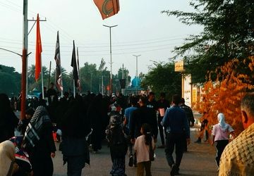 قدم‌هایی در رودان تا عشق به امام ، جاماندگان اربعین حسینی