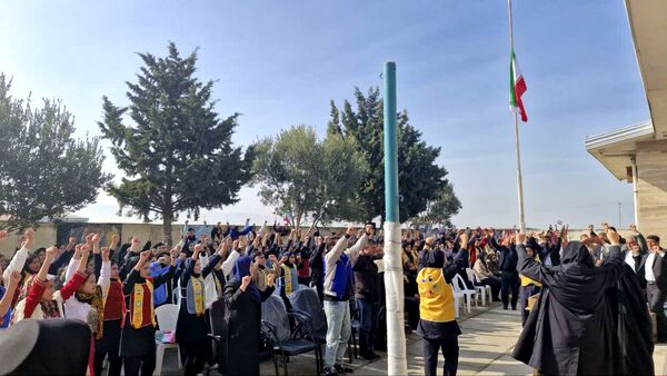 افتتاحیه مسابقات ورزشی بین مدرسه‌ای «جام اقتدار ایران»