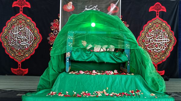  مراسم شیرخوارگان حسینی در شهرستان مارگون