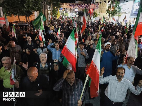 هفتاد و پنجمین اجتماع مردمی دفاع از وطن رجایی شهر کرج