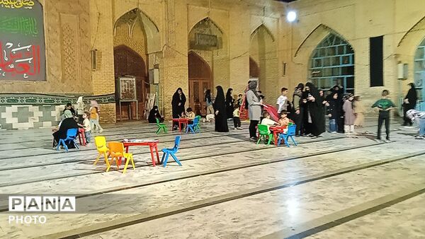 غرفه کوک مسجد جامع جایی برای سرگرمی کودکان 