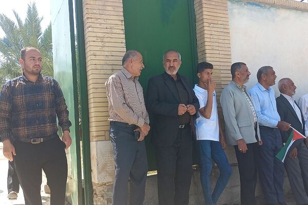 راهپیمایی روز قدس در سعدآباد
