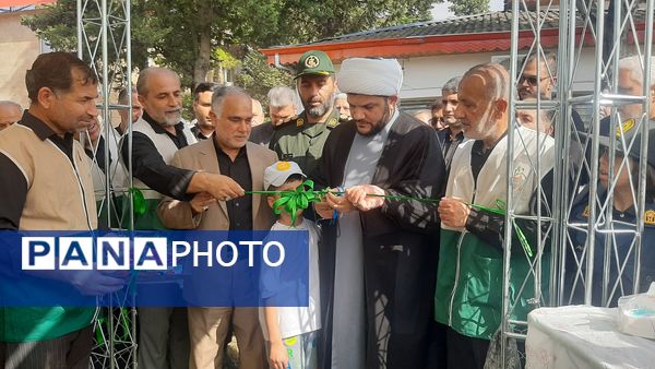 افتتاح چایخانه حضرت رضا(ع) در شهرستان تالش