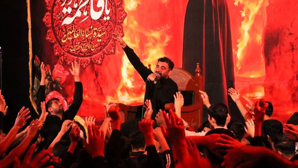 شرق کرمان در سوگ بانوی دو عالم؛ اجتماع بزرگ هیات‌های مذهبی در ریگان