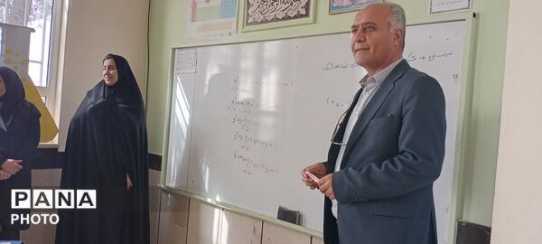 بازدید معاون آموزشی آموزش و پرورش خلیل آباد از دبیرستان مادر مهربان نقاب