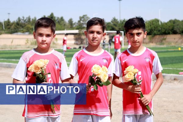 آیین افتتاحیه بزرگترین زمین چمن مصنوعی آموزش و پرورش خراسان رضوی در حاشیه شهر مشهد 