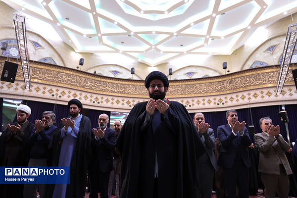 حضور وزیر آموزش و پرورش در جمع دانش‌آموزان معتکف