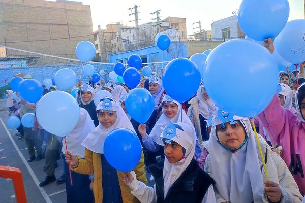 پویش نگهبان آب درمدرسه شهیدمعظم شهر قدس