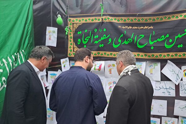 بازدید قائم مقام سازمان دانش‌آموزی کشور از مواکب استان کرمانشاه 